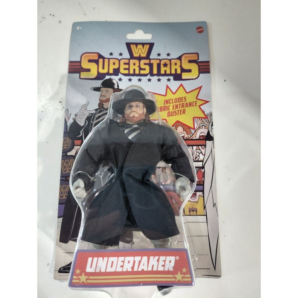 Mattel WWF/E Superstars The Undertaker  Wrestling Action Figure w/box